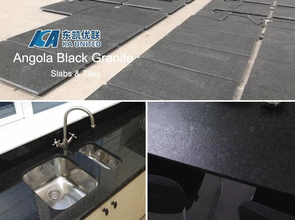 Angola Black Granite Countertops and Tiles Angola Black Granite Countertops and Tiles