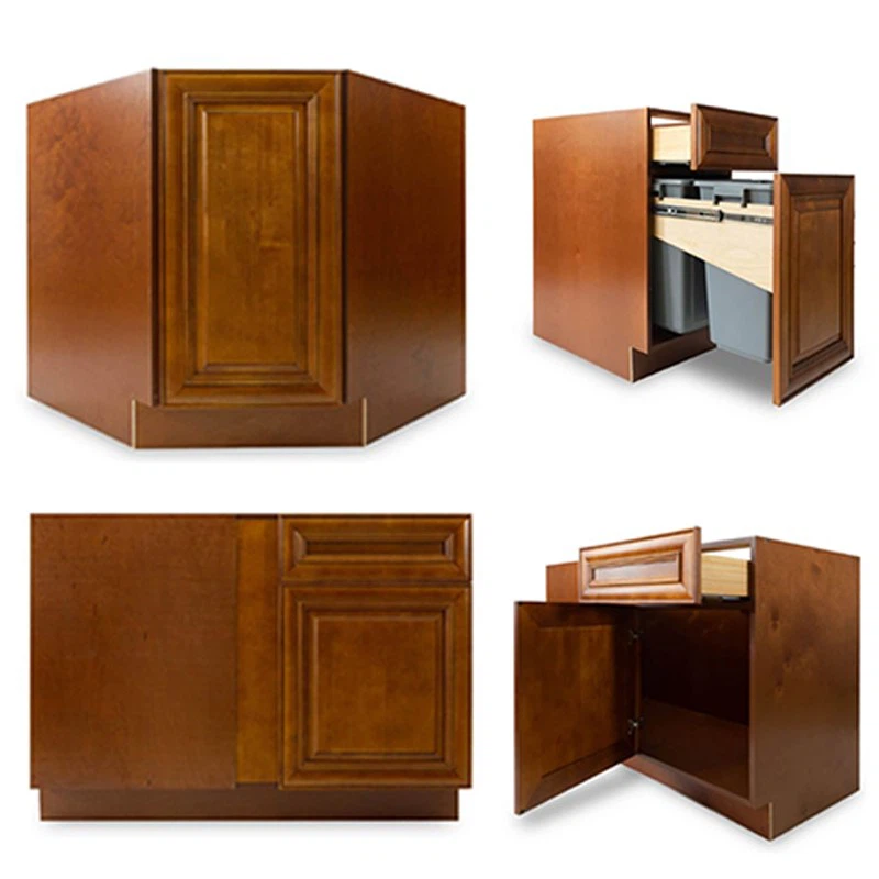 light brown kitchen cupboards