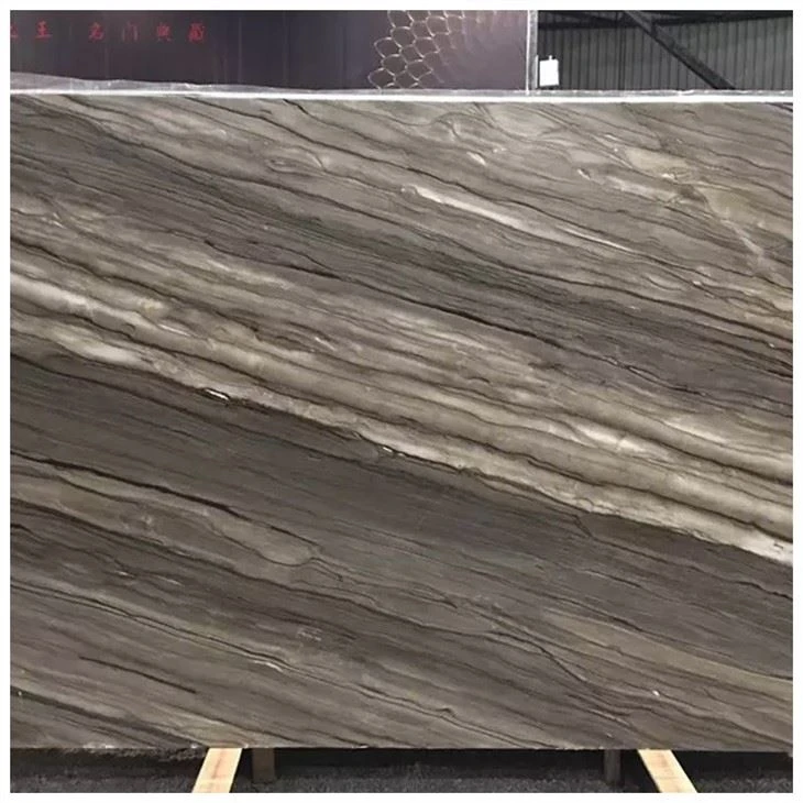 Fossil Sequoia Brown Wood Grain Quartzite
