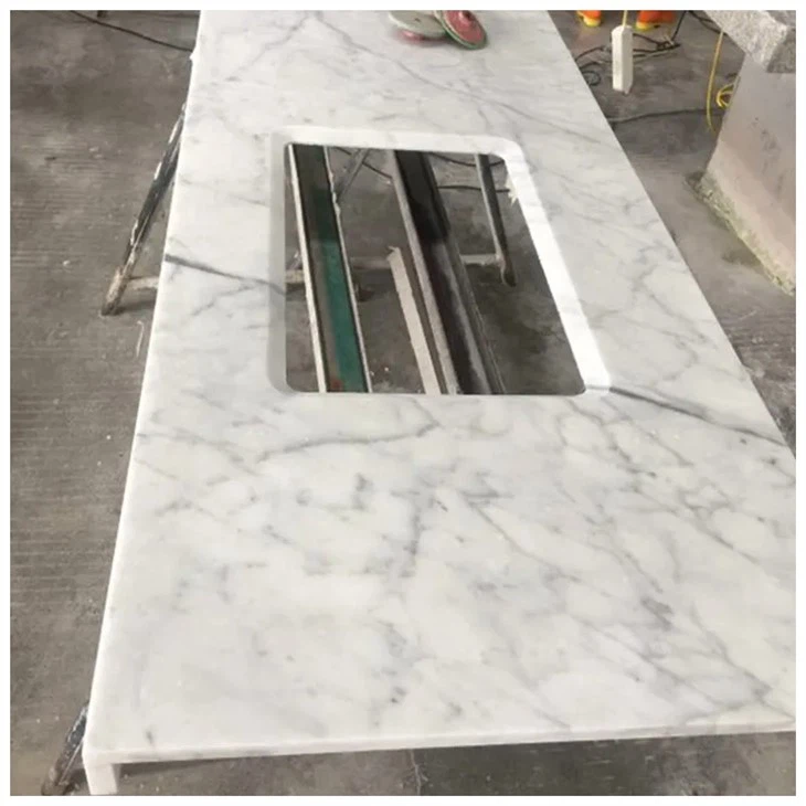carrara marble worktop