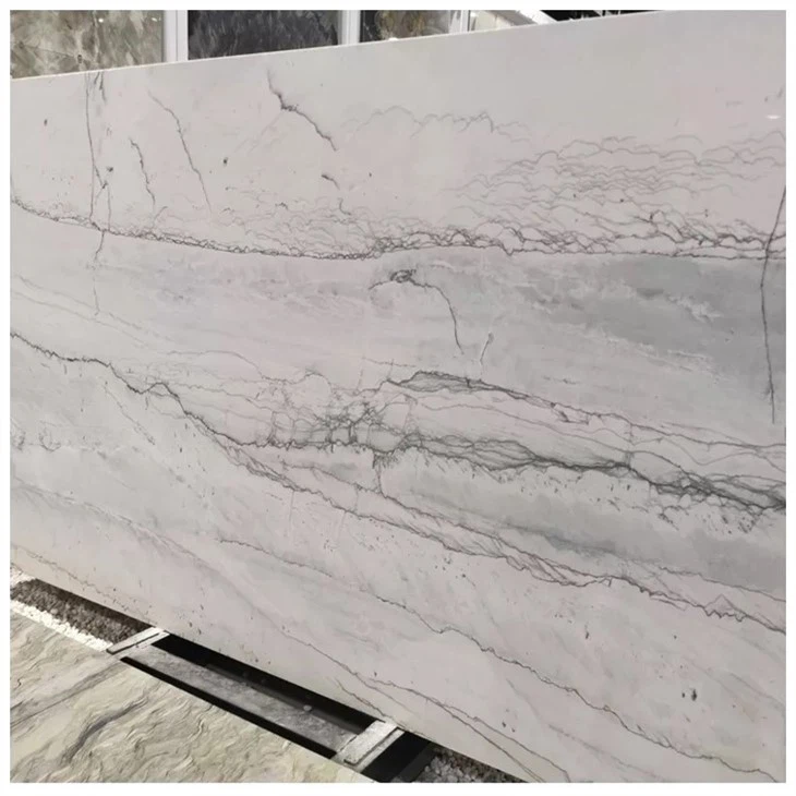 Macaubas Giotto White Quartzite