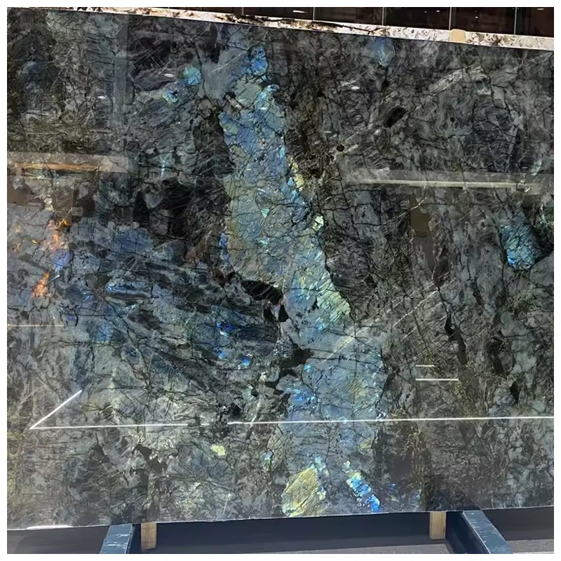 labradorite Lemurian Granite Polished Slabs