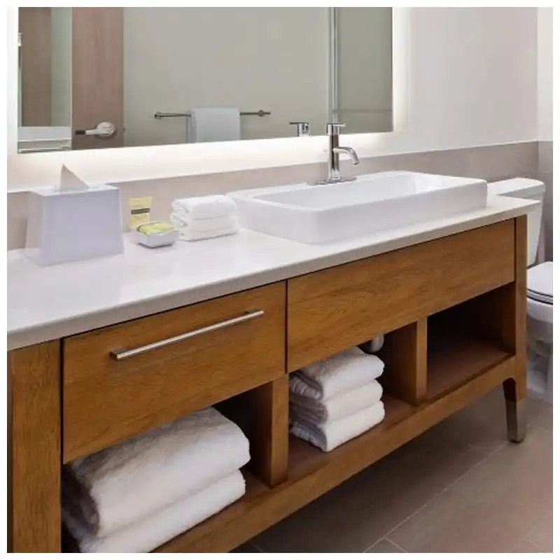bathroom vanity protection covering cabinet top sink and hardware during final construction bathroom vanity protection covering cabinet top sink and hardware during final construction