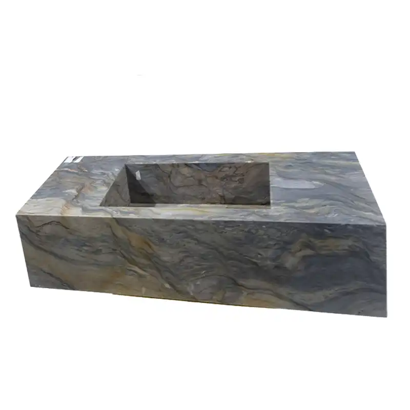 Integrované umývadlá Fusion Blue Quartzite